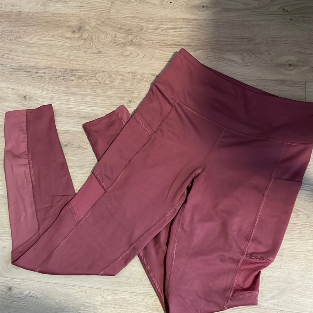 Pink Leggings with pocket